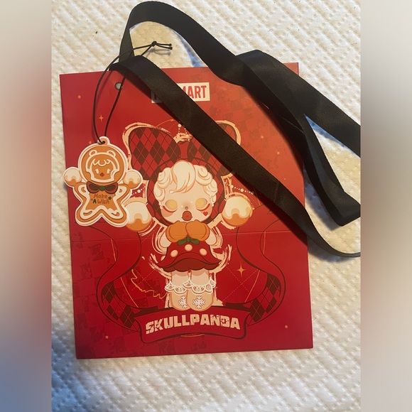 NEW Pop Mart X Skullpanda Christmas shopping tote - Picture 2 of 3